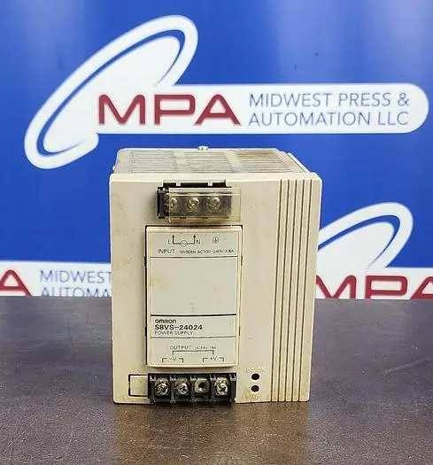 Used OMRON SV8S-24024 Power Supplies Michigan US | Midwest Press and Automation #577292