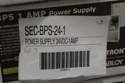 ASSA SECURITRON ABLO SEC-BPS-12-1 POWER SUPPLYS | Levy Recovery Group (5)