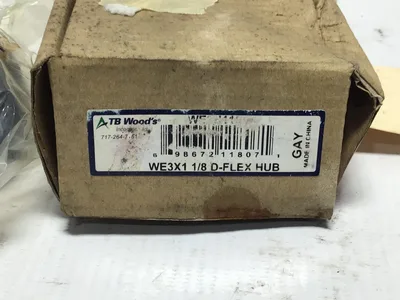 TB WOOD’S WE3H18 WE3X1/8 D-Flex Hub