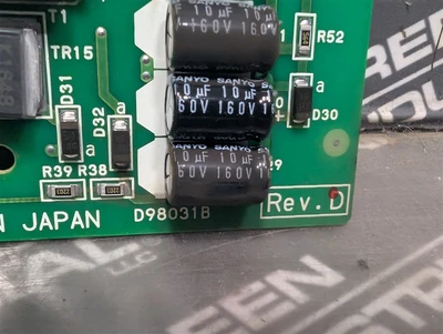 Sharp LJ64HB34 LCD Display Control Board DUNTK5084JPZZ Rev. D Used