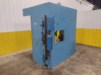 12" ITW WELDING AUTOMATION LATHE, WITH MILLER WELD CONTROLLER & MILLER XMT 304 SERIES ARC WELDER: YOBRO #24402