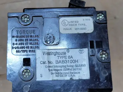 USED TECO-WESTINGHOUSE BAB3100H