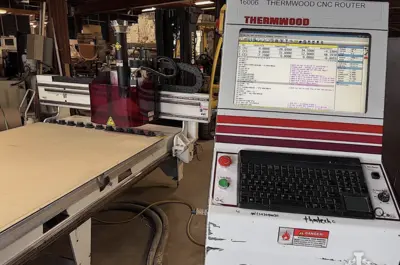 2011 THERMWOOD CS43-510 Used 3 Axis CNC Routers | PlastiMach Corp (5)
