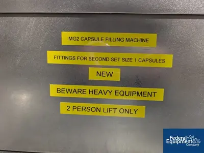 Used MG2 MG2 Capsule Filler, Model Futura Capsule Fillers GB | Federal Equipment Company #1388106
