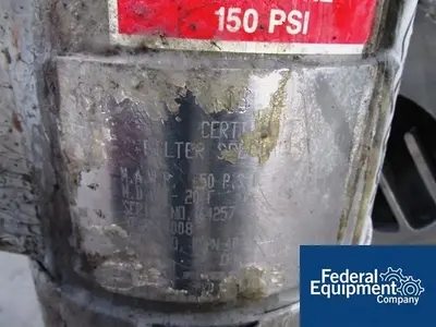 USED FSI 8" FSI BASKET FILTER, S/S, 150#