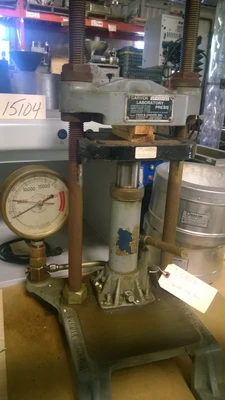 USED CARVER LAB PRESS C