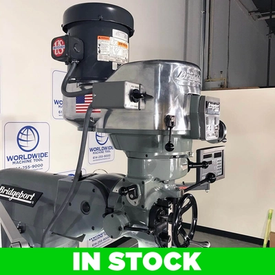 9″ x 49″ New Bridgeport Mill Series 1 – In Stock!