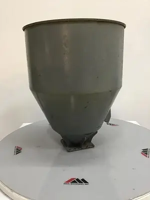 USED METAL FABRICATOR HOPPER