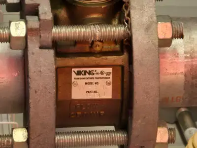 Containerized Foam Fire Suppression System w/ Deluge Valve, Potter Controls & Piping Manifold