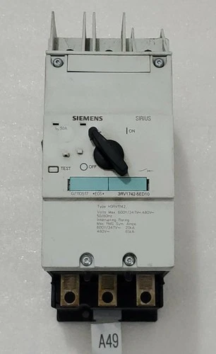 Used Siemens 3RV1742-5ED10 Circuit Breakers Indiana US | J&J Industrial Supply #524219