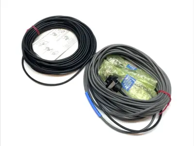 USED KEYENCE M12 PHOTOELECTIC SENSOR HEAD IR LED 40M IP69K 10M
