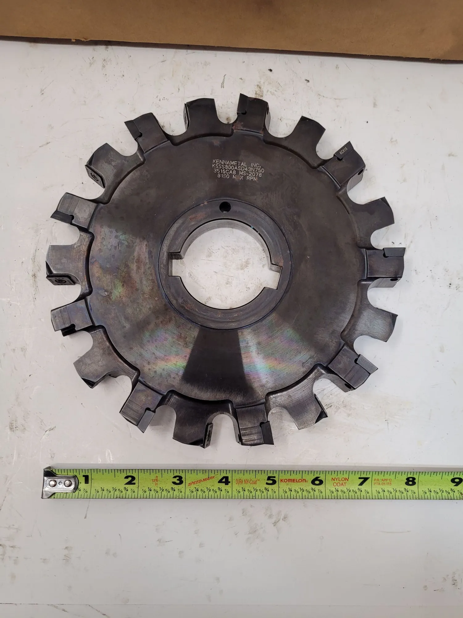 USED KENNAMETAL KSS800ASD43N750