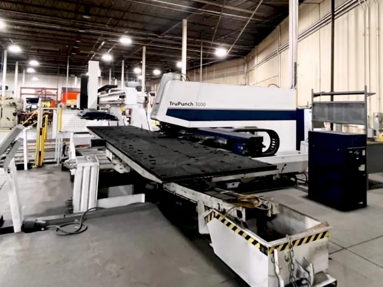 Used 2012 TRUMPF TRUPUNCH 3000 Turret Punches Illinois US | Machine Factory Outlet #1264330