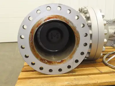 Newco 13F-LCC4/2-NC  14" Gate Valve Class 300 Gear Operated Side Handwheel