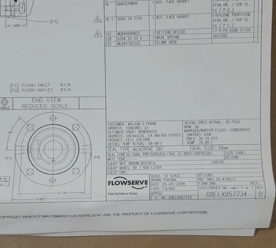 NEW Flowserve 440849-Q1