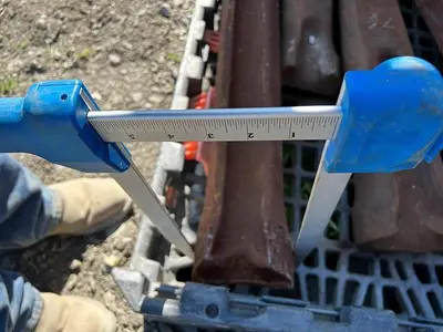 Used AFTERMARKET 46" L X  5-3/4" D STEEL CHISEL DRILL FOR CABLE TOOL Drills Pennsylvania US | East West Machinery & Drilling #1417301