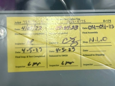 Powell Vacuum Circuit Breaker 05PV50CDRX-4, New Storeroom Spare
