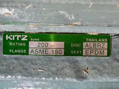 Used KITZ 6122EG Valves/Fittings British Columbia CA | Lenmark #1440732