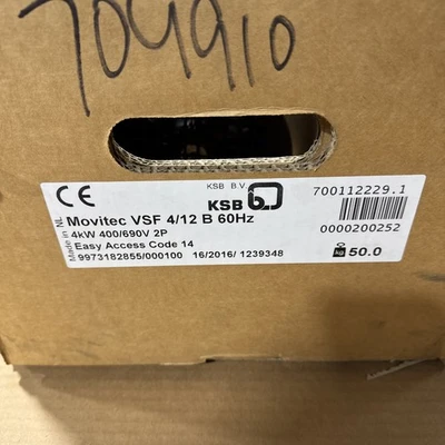 NEW KSB Movitec VSF 4/12 B