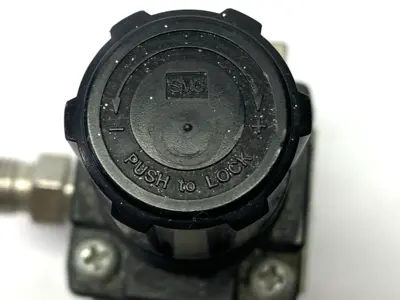 USED SMC PNEUMATIC REGULATOR 1/8" PORTS