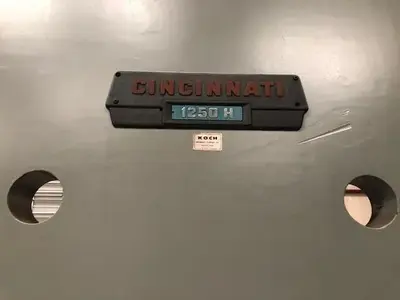 CINCINNATI 1250 H BRAKES, PRESS, Hydraulic (Tons) | Machinery Resources International (11)