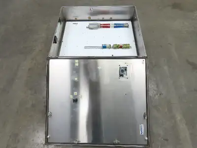 Hoffman CSD423610SSR Electrical Enclosure 42x36x10" SS Terminal Block Backplate
