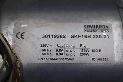 SEMIKRON 30119362-SKF16B-230-01 STOCK 5964