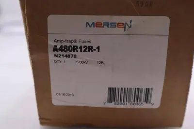 MERSEN A480R12R-1HE / A480R12R1HE AMP-TRAP FUSE STOCK L-28