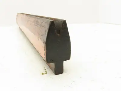 Press Brake Die 22-1/2" Long 30° Acute V 1/2" W 3/4" D 2-1/8" H 1/2" Tang