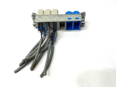 USED HARTING HOOD CONNECTOR ASSEMBLY W/ 3X 09140123001 & 2X 09140024501
