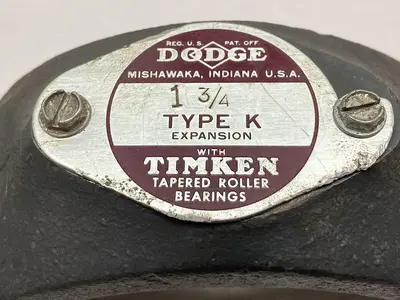 Used DODGE 1-3/4 INCH TYPE K Industrial Controls Ohio US | Surplus Asset Holdings #1242656