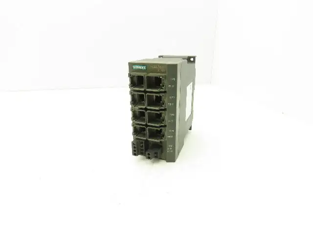 Siemens SVP A1509182 1P 6GK5108-0BA00-2AA3 Scalance X108 Ethernet Switch 8-Port