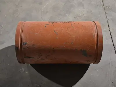 8"x8"x2" Grooved Reducing Tee