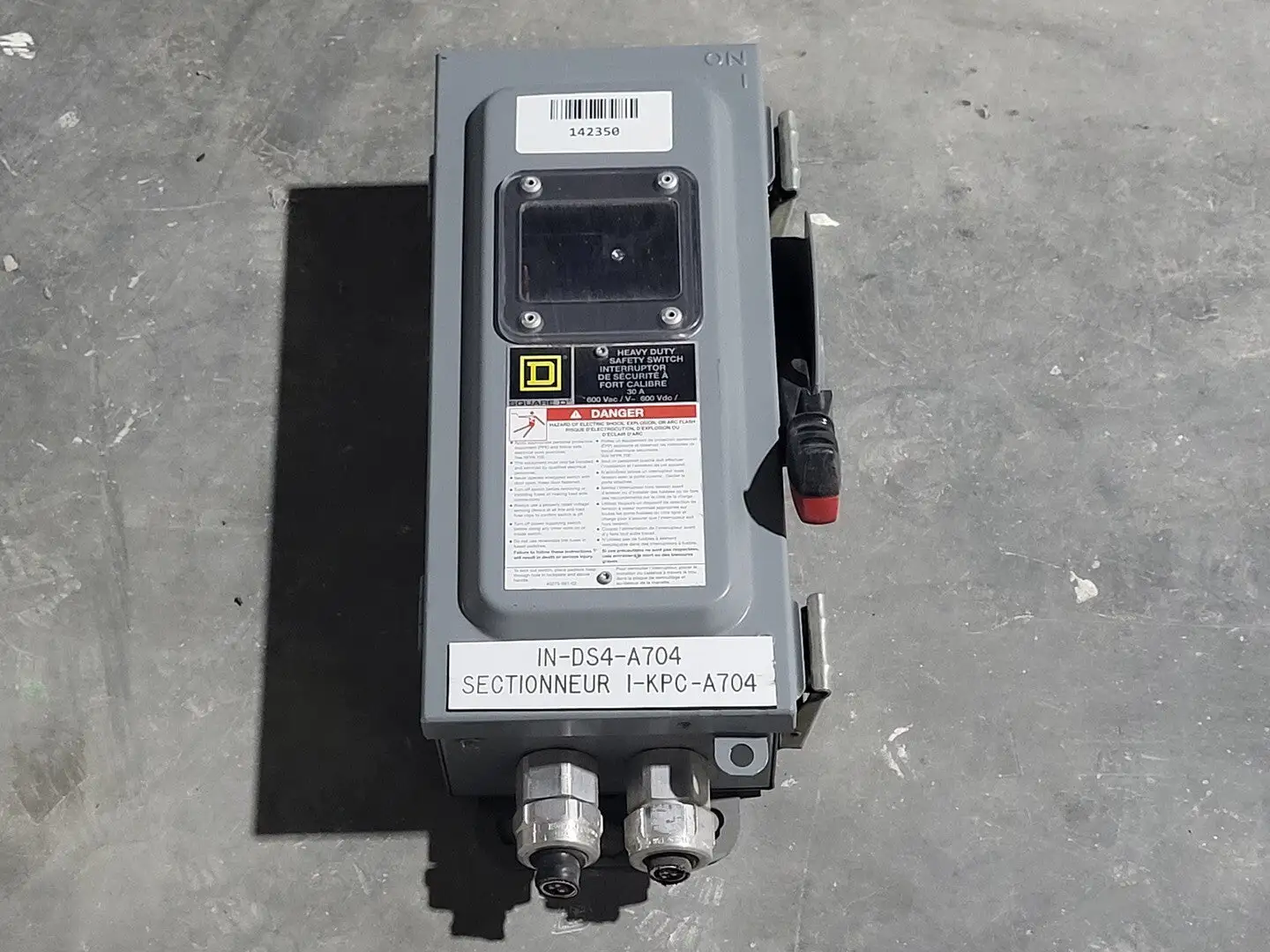 USED SQUARE D CH361AWK