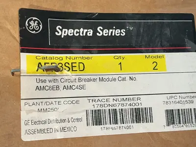 Used GENERAL ELECTRIC AFP3SED Misc Electrical & Power Parts Ohio US | HGR 24 #1489749