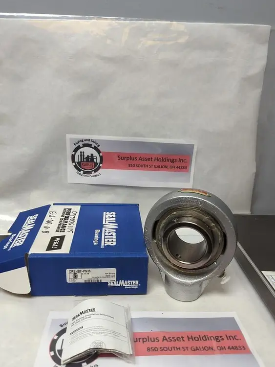 New | in-Stock SEALMASTER CREHBF-PN35 Bearings | Surplus Asset Holdings #1194788