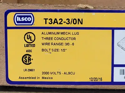 USED ILSCO T3A2-3/0N