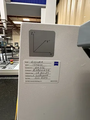 2011 ZEISS Accura Mass 12/24/10 Coordinate Measuring Machines | Machnet (4)