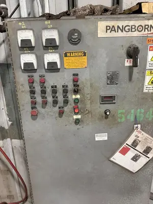 Used 1997 PANGBORN ES-1821-70 Roller Conveyor Shot Blaster Pennsylvania US | Shot Blasting Equipment #1404055