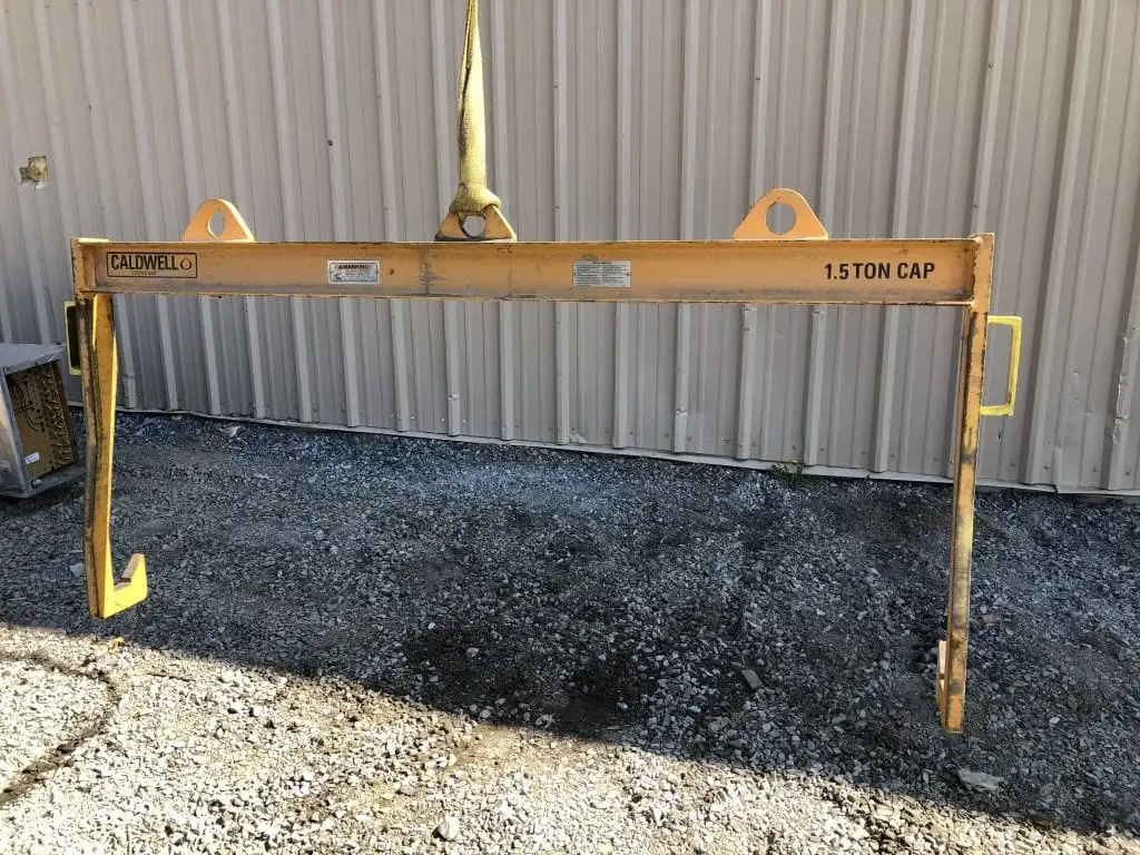The Caldwell Group 23-1.5-67.125 1.5 Ton Lifting Beam for Crane 6ft X 6″