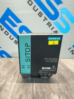 Siemens 6EP1334-3BA00 PLC Power Supplies | ESS Industrial Equipment Sales (3)