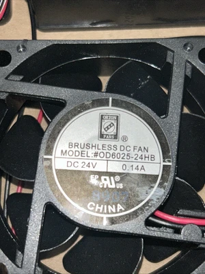 (5) NNB Cooling Fans (3) SANACE 60wf & (2) Orion OD6025-24 HB Fast Shipping!