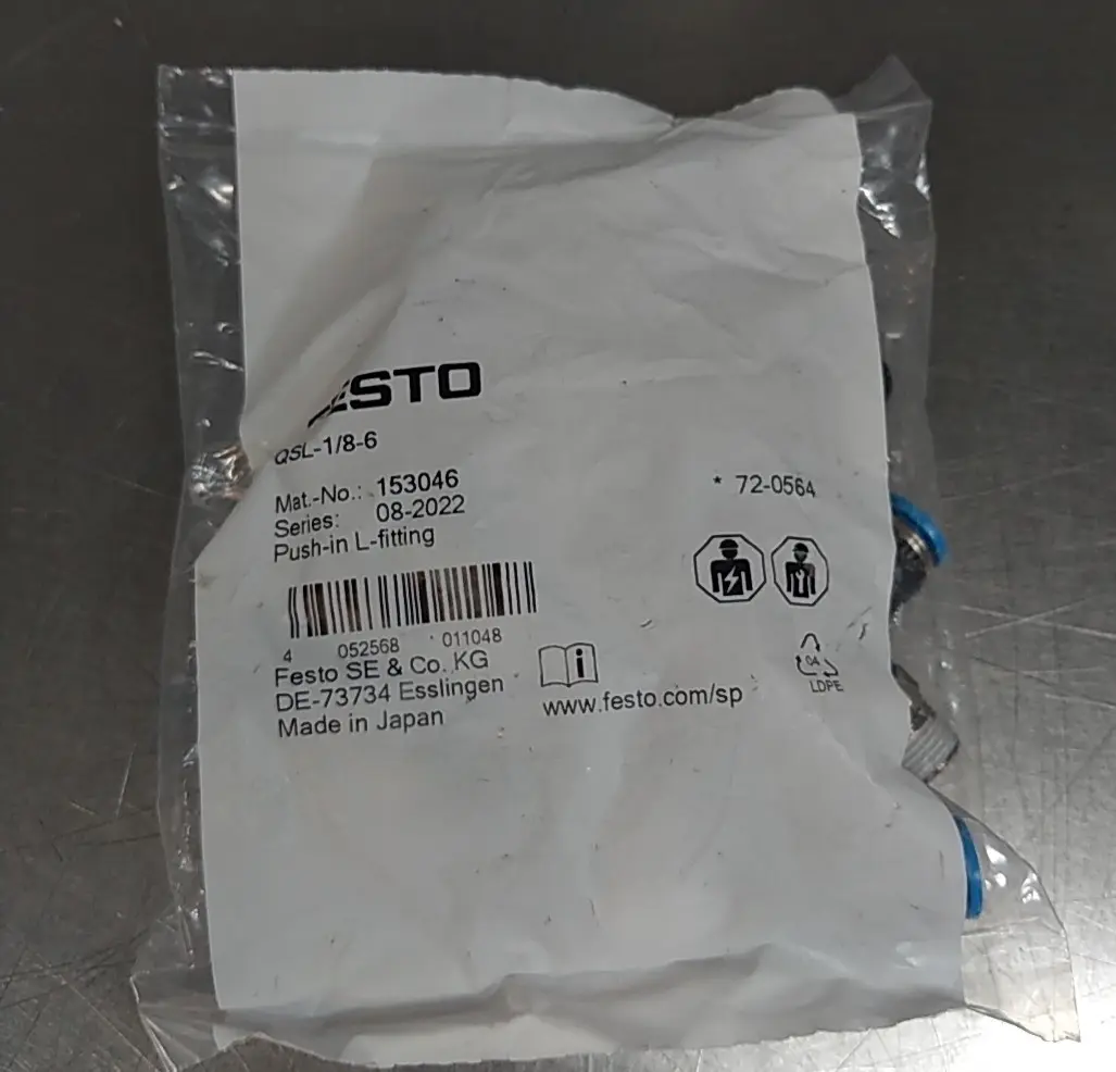 USED FESTO CORPORATON QSL-1/8-6