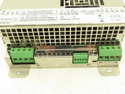 MGV PH513-2420 Power Supply 3Ph 380-500VAC 1.7A In 24VDC 20A Output