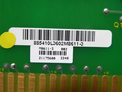 Texas Nuclear 63377D Data Entry Board 86273Y 86276Y 885410 Rev. A Used