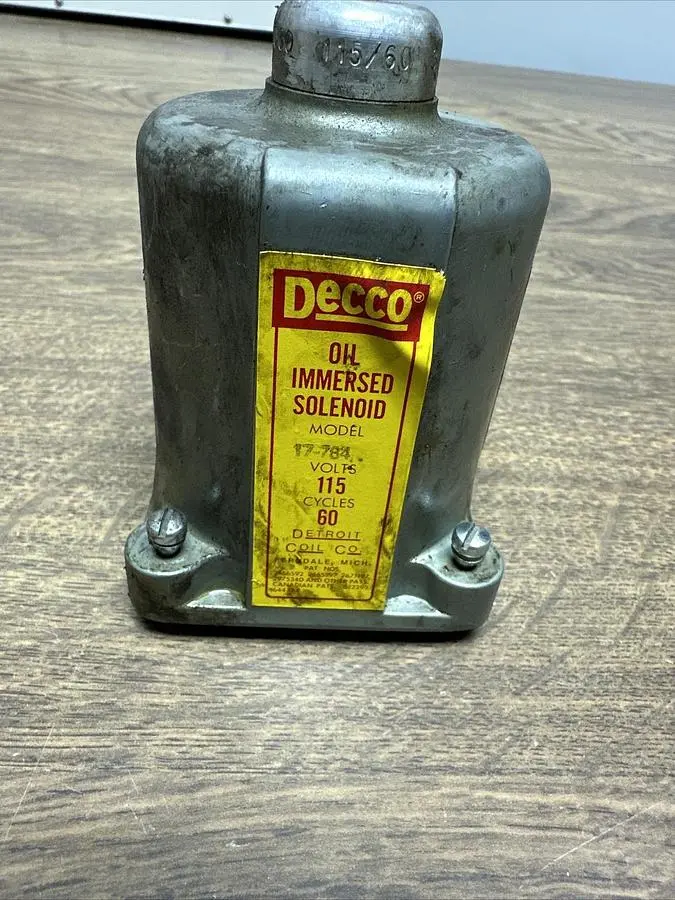 Used DECCO 17-784 Solenoid Regulators | Surplus Asset Holdings #1225559