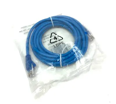 A3L791-10-BLU-S | Belkin  Snagless Cat5 Patch Cable RJ45 to RJ45 10' Length Blue - New