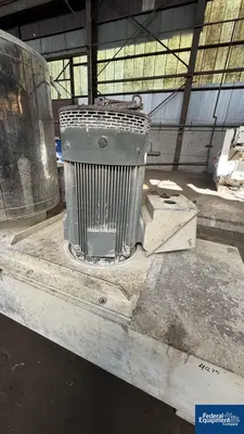 USED MTI 1500 Liter MTI Mischtechnik High Intensity Mixer, 450 HP, Model M1500S