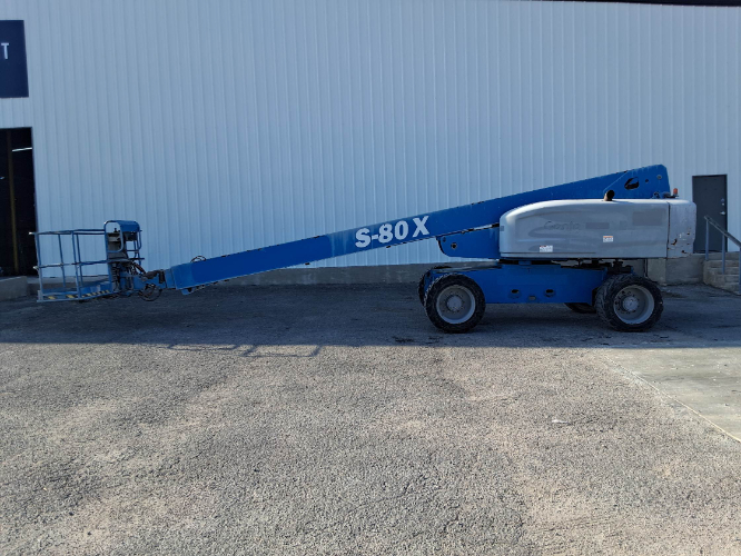 Used 2016 Genie S-80X Telescopic Boom Lifts | Stack Equipment #926239