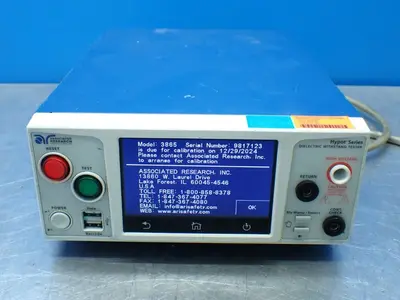 USED ASSOCIATED RESEARCH 3865